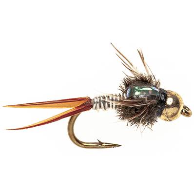 Turrall Copper John Silver Beadhead Trout Fly