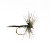 Turrall Dark Olive Dry Hackled Trout Fly