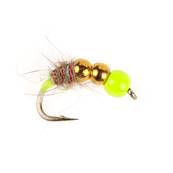 Turrall Depth Charge Chartreuse Tungsten Nymph Trout Fly