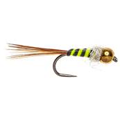 Turrall Micro Mug Green Beadhead Barbless Trout Fly
